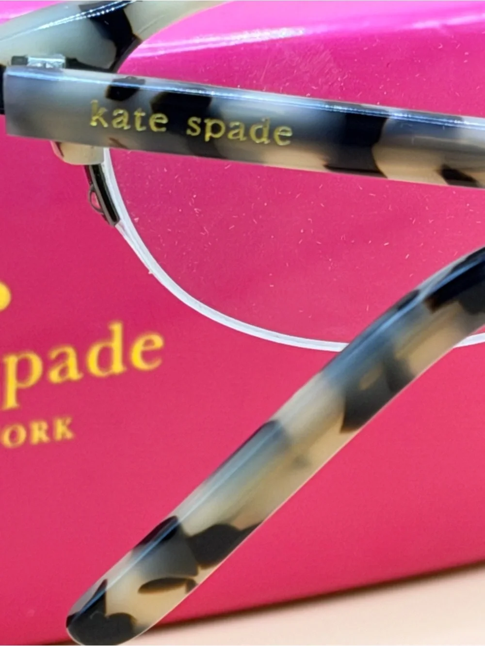 kate spade Speckled Tortoiseshell Eyeglasses Frame